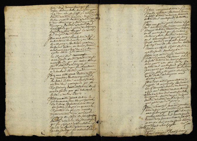 Liève du terrier de Germancy (Decize, Cossaye,Champvert).