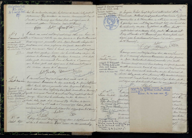 Saint-Amand-en-Puisaye : actes d'état civil.