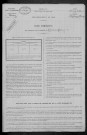Chevannes-Changy : recensement de 1896