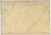 Aunay-en-Bazois, cadastre ancien : plan parcellaire de la section G dite de Marigny, feuille 1