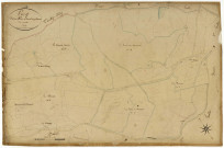 Luzy, cadastre ancien : plan parcellaire de la section B dite des Bois de Luzy et Saint-André, feuille 1