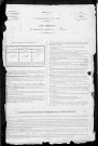 Fours : recensement de 1881