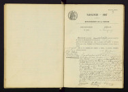 Pougny : actes d'état civil.