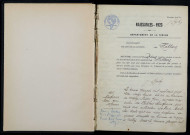 Millay : actes d'état civil.