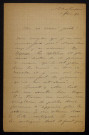 VAN LOGHEM (M. G. L.), dit Fiore della Neve, poète à Amsterdam : 5 lettres, 1 carte postale illustrée, manuscrits.