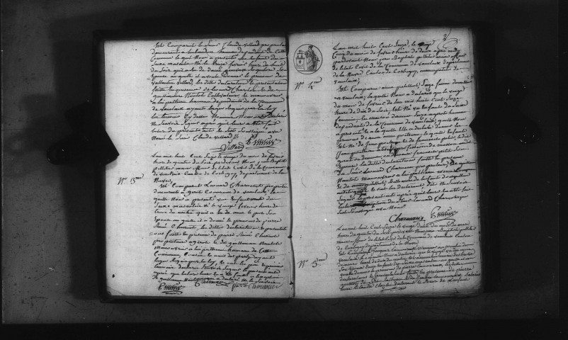 Vauclaix : actes d'état civil.