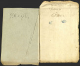 Vandenesse : registres paroissiaux.