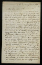 HOLMFELD, poète à Hambourg (Allemagne) (né en 1799) : 1 lettre.