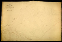 Oisy, cadastre ancien : plan parcellaire de la section C dite du Grand Oisy, développement