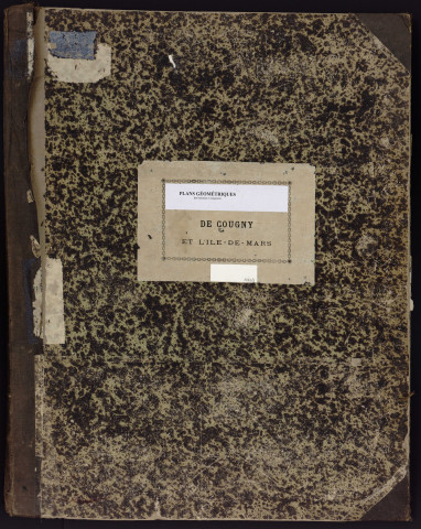 Fiefs de L'Isle de Mars à Mars-sur-Allier et de Cougny à Saint-Pierre-le-Moûtier : atlas terrier.