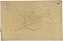 Luzy, cadastre ancien : plan parcellaire de la section A dite de Luzy, feuille 5