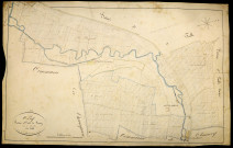 Oisy, cadastre ancien : plan parcellaire de la section D dite de Paroy, feuille 2