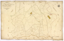 Chantenay-Saint-Imbert, cadastre ancien : plan parcellaire de la section C dite des Brosses, feuille 3