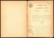 Saint-Bonnot : actes d'état civil.