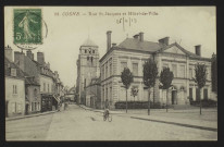 COSNE – Rue St Jacques et Hôtel-de-Ville