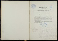 Montapas : actes d'état civil.