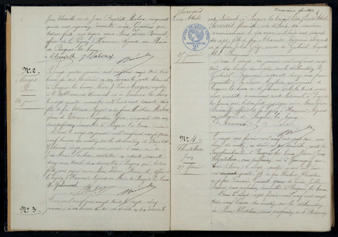 Pougues-les-Eaux : actes d'état civil (décès).