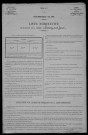 Toury-sur-Jour : recensement de 1906