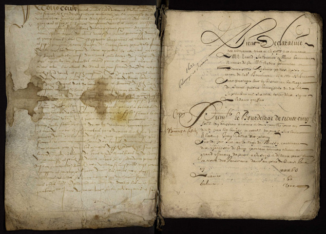 Tenures roturières à Decize et ses environs : lièves terrier.