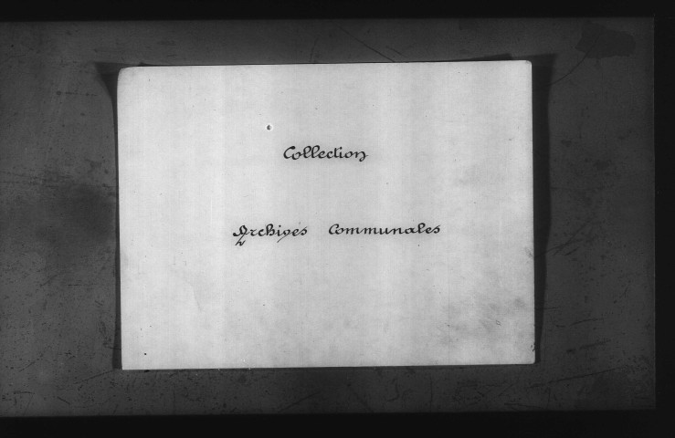 Vauclaix : registres paroissiaux de la collection communale.