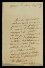 LUTHEREAU (Toussaint), à Malicorne, commune de Colméry (Nièvre) (né en 1825) : 8 lettres.