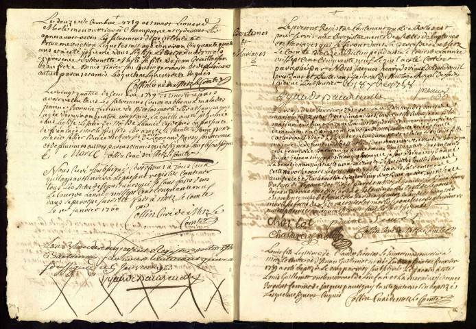 Metz-le-Comte : registres paroissiaux.