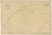 Aunay-en-Bazois, cadastre ancien : plan parcellaire de la section B dite de la Baume, feuille 2