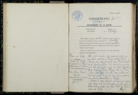 Bulcy : actes d'état civil.