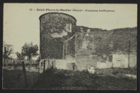 SAINT-PIERRE-LE-MOUTIER (Nièvre) – Anciennes fortifications