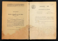 Montreuillon : actes d'état civil.