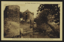 CORBIGNY- Anciennes fortifications sur l’Anguison, restes de la Tour Crève-Coeur et Tour Beauvais