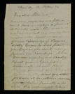 LIZÉ (François), ancien notaire et propriétaire à Chamilly, commune de Saint-Aubin-les-Forges (Nièvre) : 22 lettres.