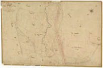 Luzy, cadastre ancien : plan parcellaire de la section A dite de Luzy, feuille 4