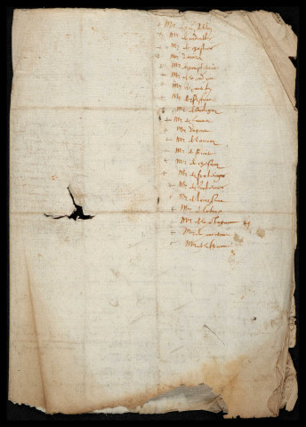 Mariage d'Edme de Reugny fils de Monsieur du Tremblay (commune d'Isenay) : articles du contrat de mariage.