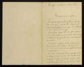 MONTBRUN (Edgar), poète à Rochefort (Charente-Maritime) : 2 lettres.