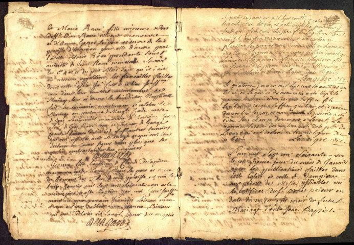 Saint-Amand-en-Puisaye : registres paroissiaux.