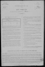 Béard : recensement de 1891