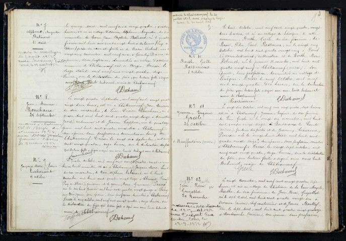 Châteauneuf-Val-de-Bargis : actes d'état civil.