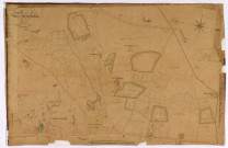 La Celle-sur-Loire, cadastre ancien : plan parcellaire de la section C dite des Berthelots, feuille 4