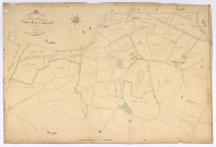 Avril-sur-Loire, cadastre ancien : plan parcellaire de la section B dite de Beaunay, feuille 1