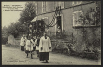 Nièvre. - GERMENAY. - Bénédiction de 3 cloches, 21 Août 1932 1. Départ du Presbytère