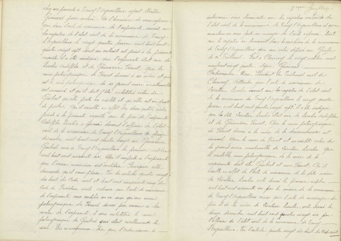 Trucy-l'Orgueilleux : actes d'état civil.