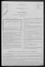 Héry : recensement de 1896