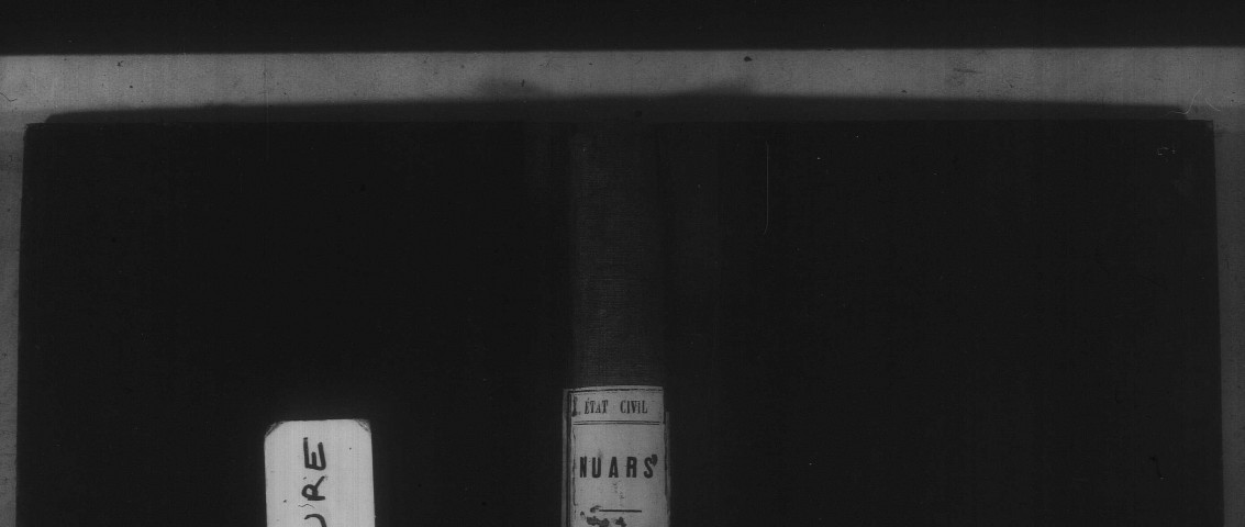 Nuars : actes d'état civil.