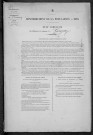 Gâcogne : recensement de 1872