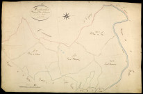 Montreuillon, cadastre ancien : plan parcellaire de la section C dite de Saint-Maurice, feuille 1