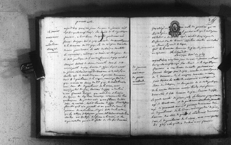 Giry : actes d'état civil.