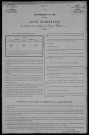Trois-Vèvres : recensement de 1906