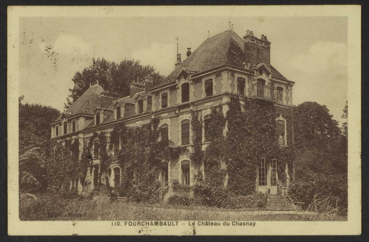 Fontenoy-le-chateau - Hôtel de ville et école de Garçons