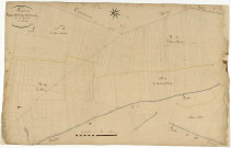 Mesves-sur-Loire, cadastre ancien : plan parcellaire de la section B dite des Moulins à Vent, feuille 5